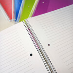 Cuaderno A4 Husares Trendy Colors Con Espiral X80H Cuadro